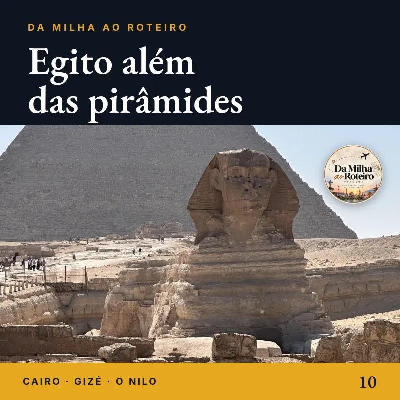 Capa do volume 10 — Egito além das pirâmides